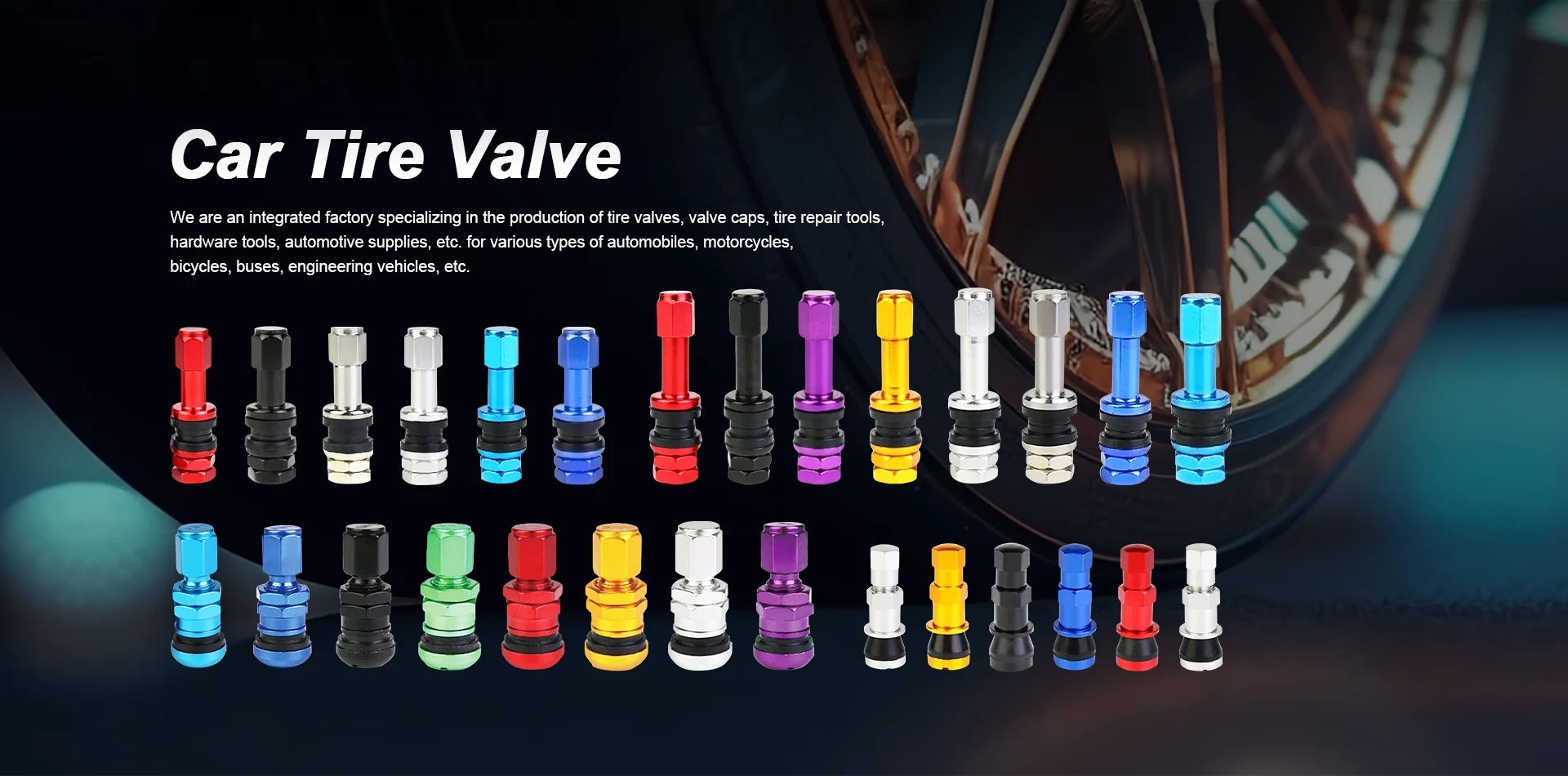 Dodavatel ventilů automobilových pneumatik